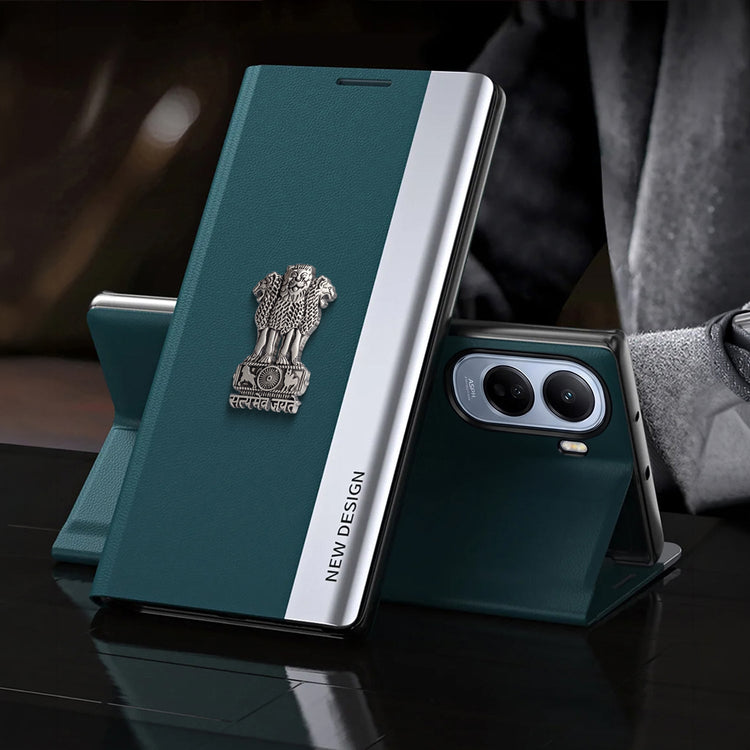 Vivo T5 Pro 5G Satyamev Jayate Flip Leather Case