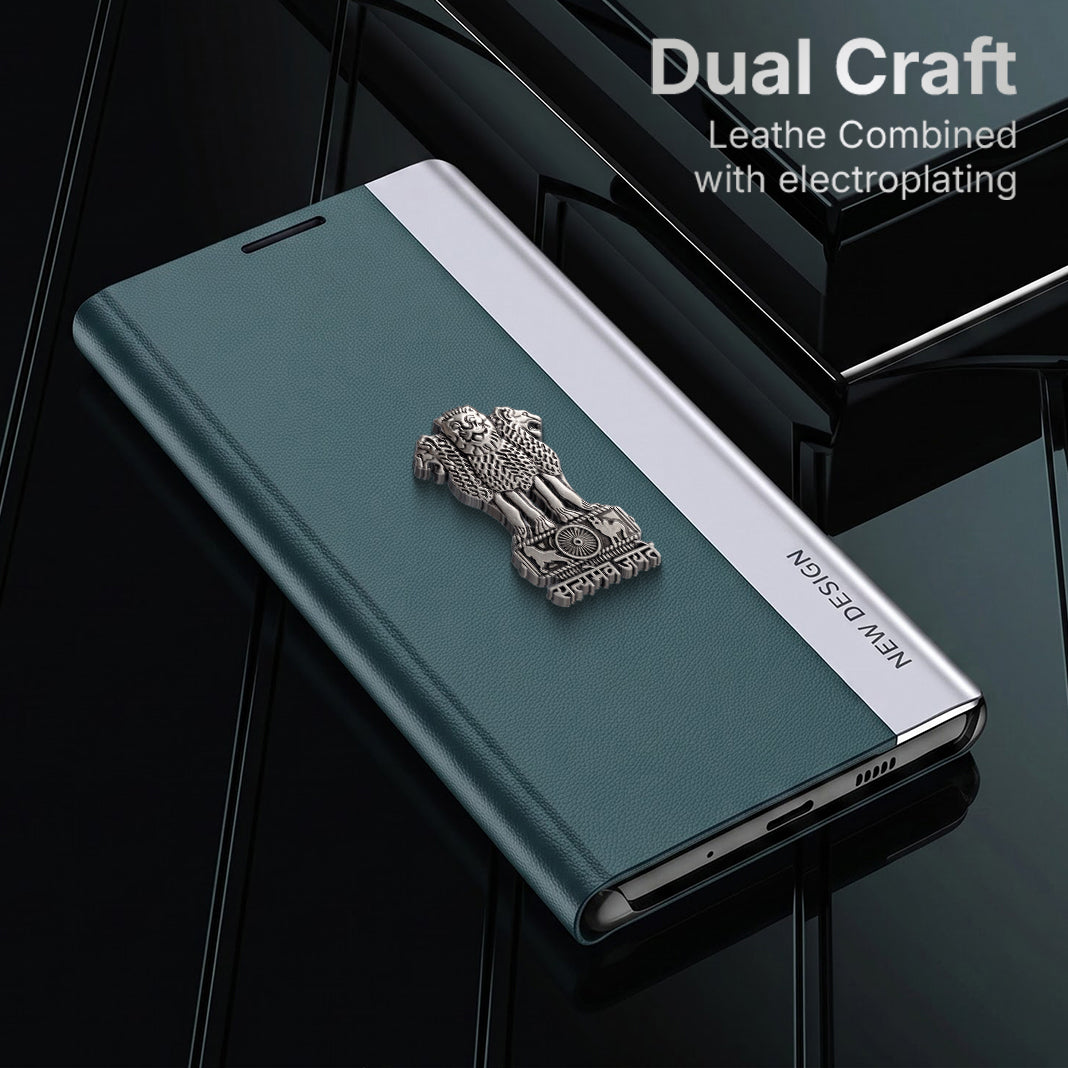 Oppo Reno 15 Pro Mini 5G Satyamev Jayate Flip Leather Case