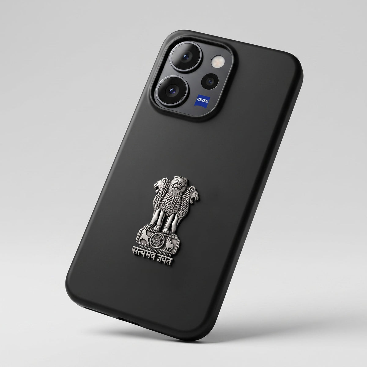 Vivo V70 Elite 5G Compatible Satyamev Jayate 3D Metal Emblem Sticker
